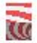 Red and White Block