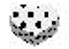 Black And White Heart